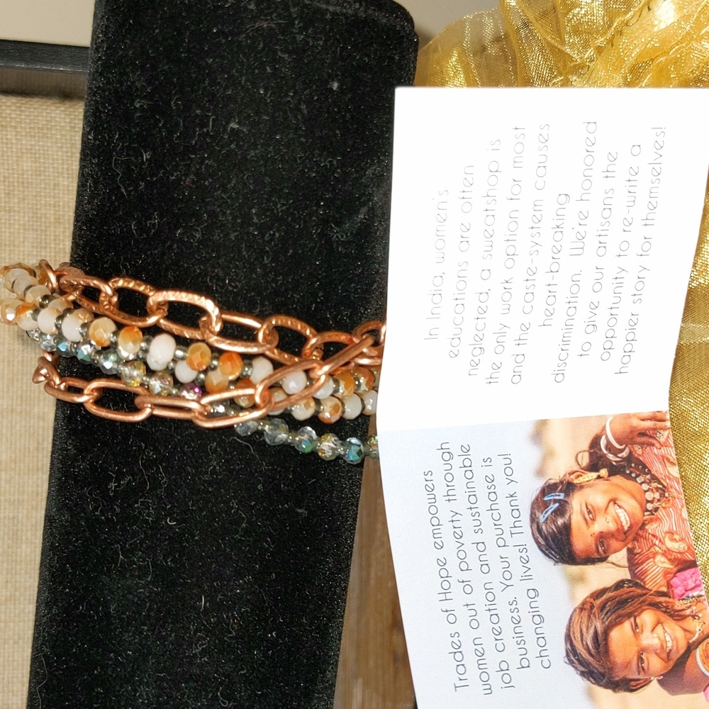 Trades of Hope Copper Glow Bracelet